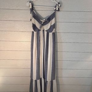 Rugby Beach Stripe Maxi Dress